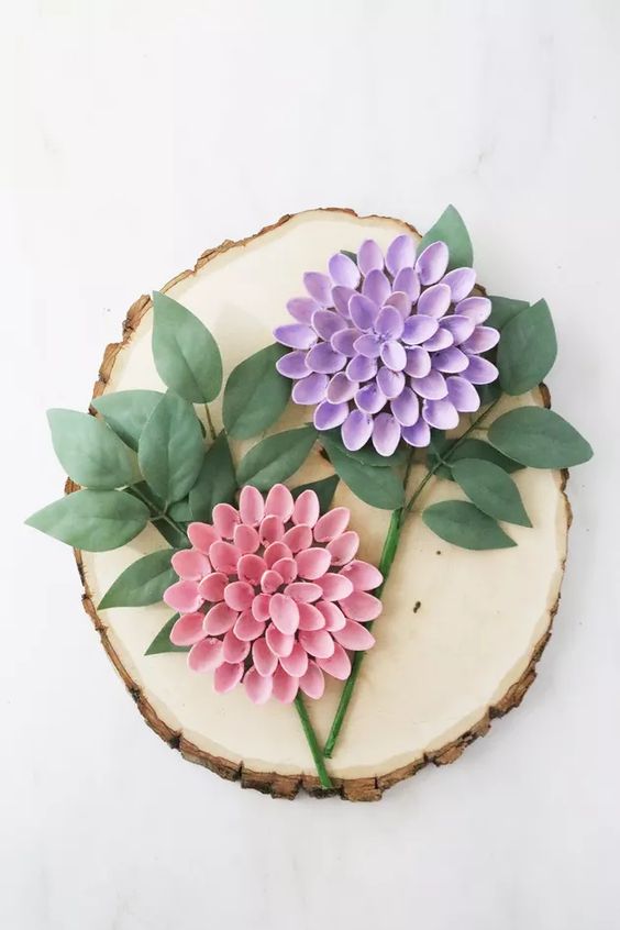 Pistachio Shell Flower Craft