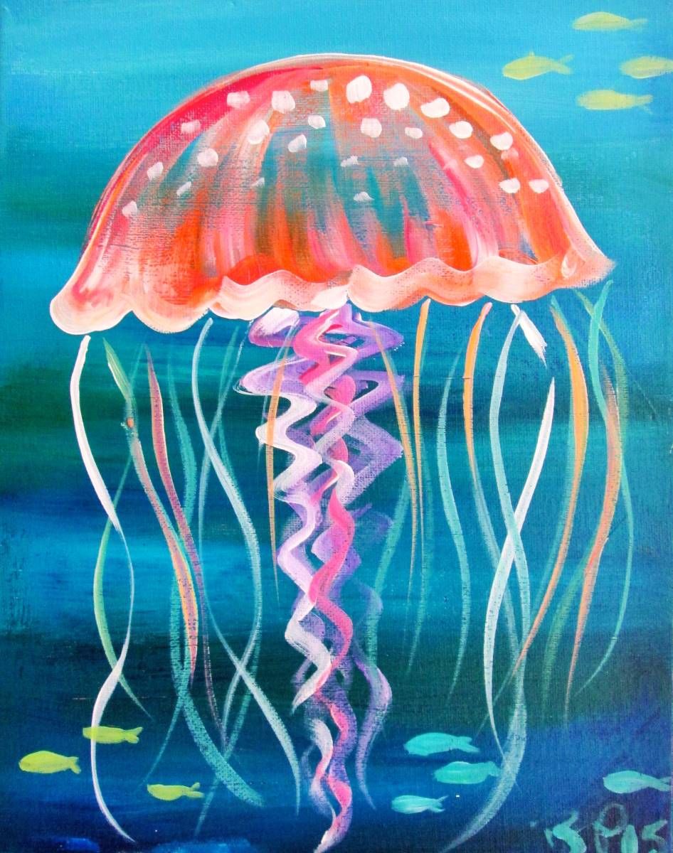 Jellyfish Painting