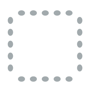 chairs arranged around the parameter of the room. 