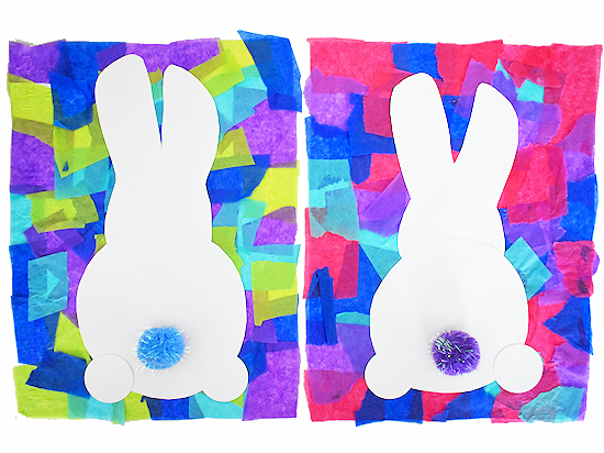Tissue Paper Bunny