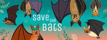 save the bats, with pictures of bats