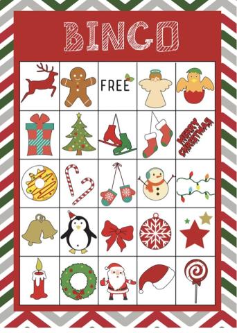 Holiday Bingo