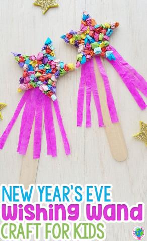 new year's eve wishing wand