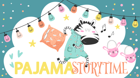 pajama storytime zebra