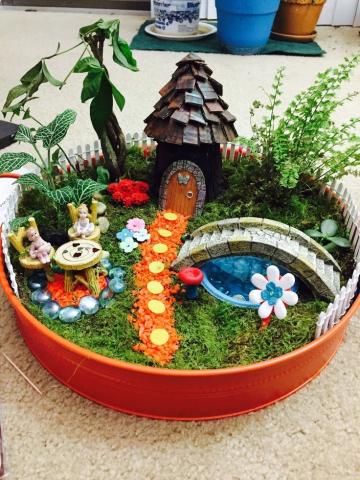 fairy garden terrarium 