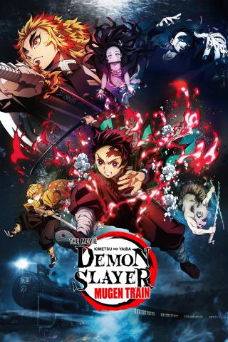 demon slayer movie poster