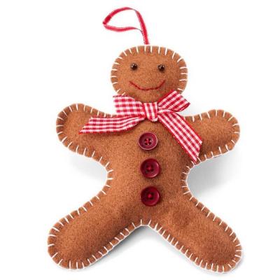 Felt gingerbread men