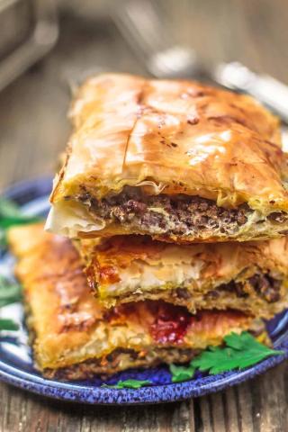 Phyllo Meat Pies