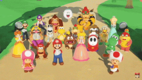 mario party gif