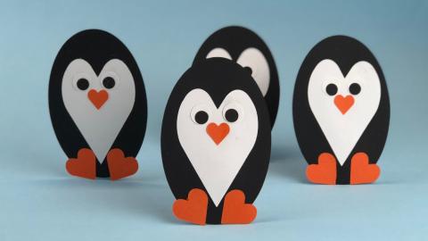 Adorable Penguin Craft