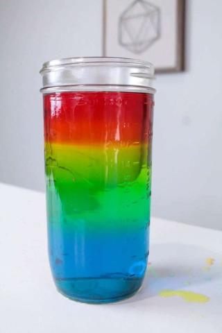 Rainbow in a Jar