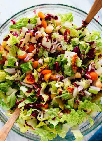 Vegetarian Chopped Salad