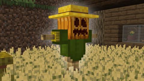 Minecraft Build Your Own Scarecrow