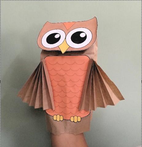 Paper Bag Owl