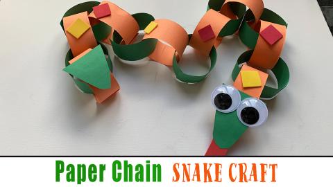 Paper Snake Chain