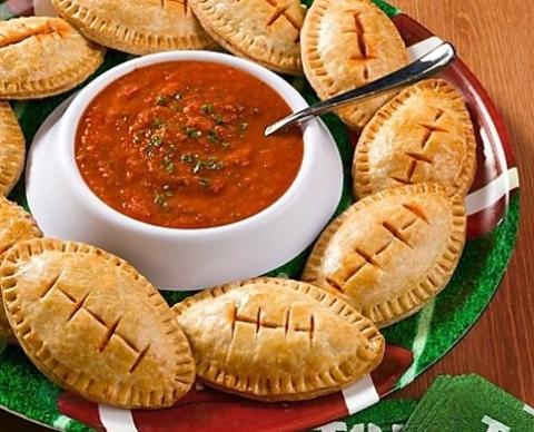 Football Cheese Pockets