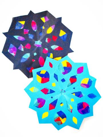 Snowflake Suncatchers