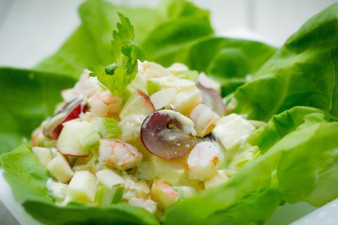 Chopped Shrimp Waldorf Salad