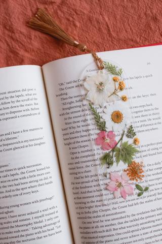 Pressed Flower Bookmarks