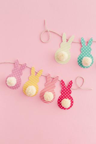 bunny garland