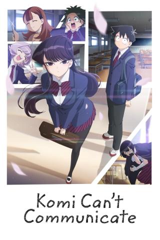 poster for komi can't communicate