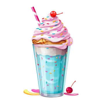 Colorful Milkshakes
