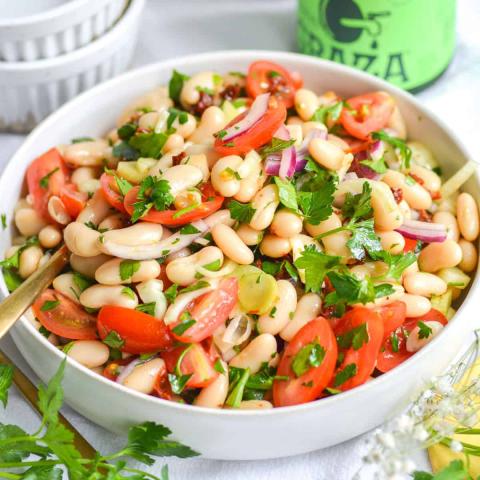 Italian Cannellini Bean and Fennel Salad