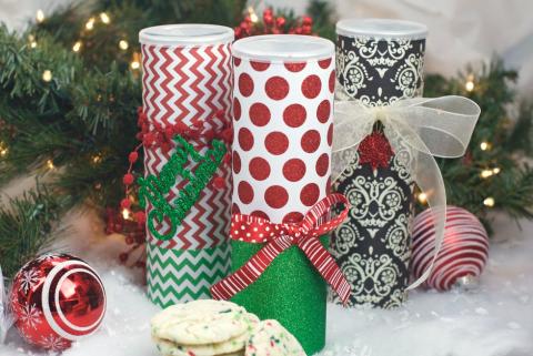 DIY - Holiday Cookie Exchange Containers
