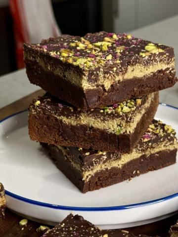 Dubai Chocolate Brownies