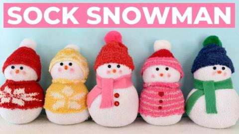 DIY with Donna - Sock Snowman