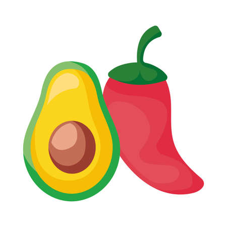 Avocado and jalepeno