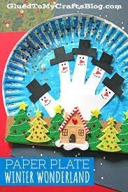 Make & Take Handprint Snowman