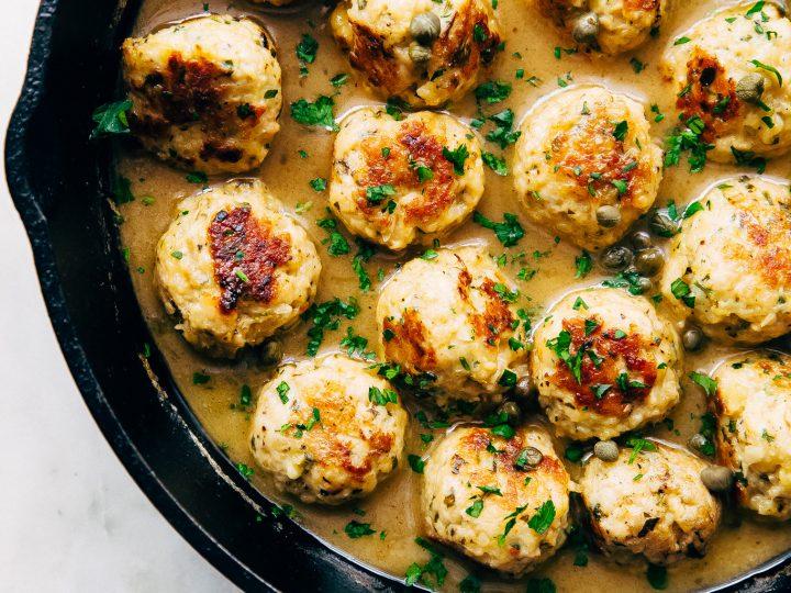 Rustic Chicken Meatballs