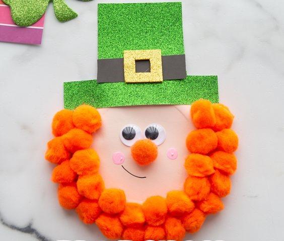 Paper Plate Leprechaun