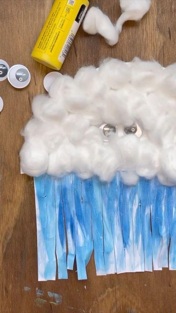 Cotton Ball Rain Cloud