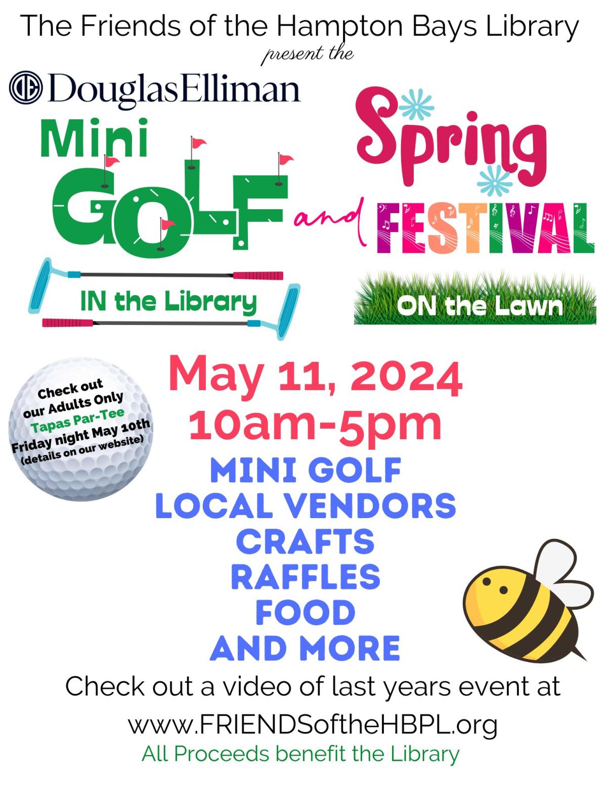 Mini Golf Flyer 2024