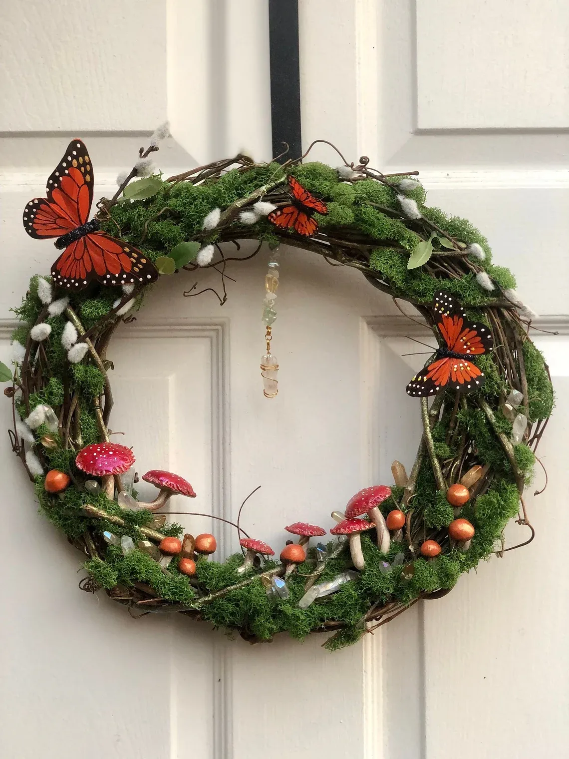 mushroom wreath