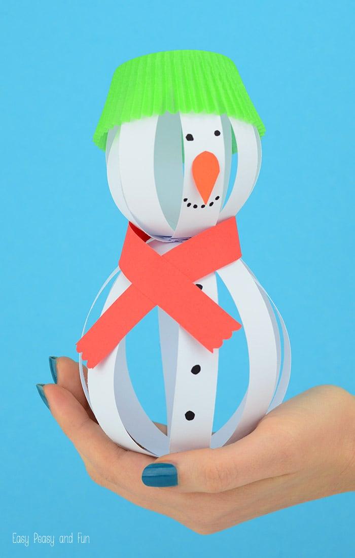 Paper Snowman