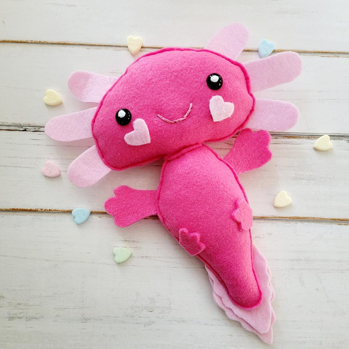 Sew Your Own Axolotl