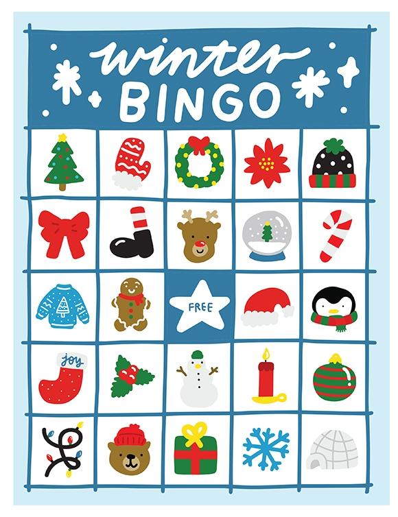Winter Bingo! for Adults