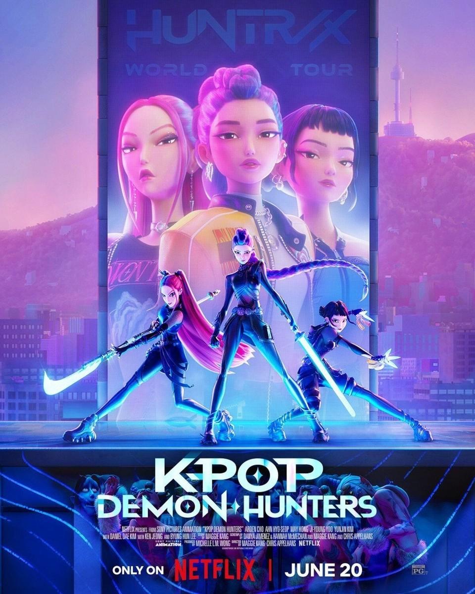 K-pop Demon Hunters poster